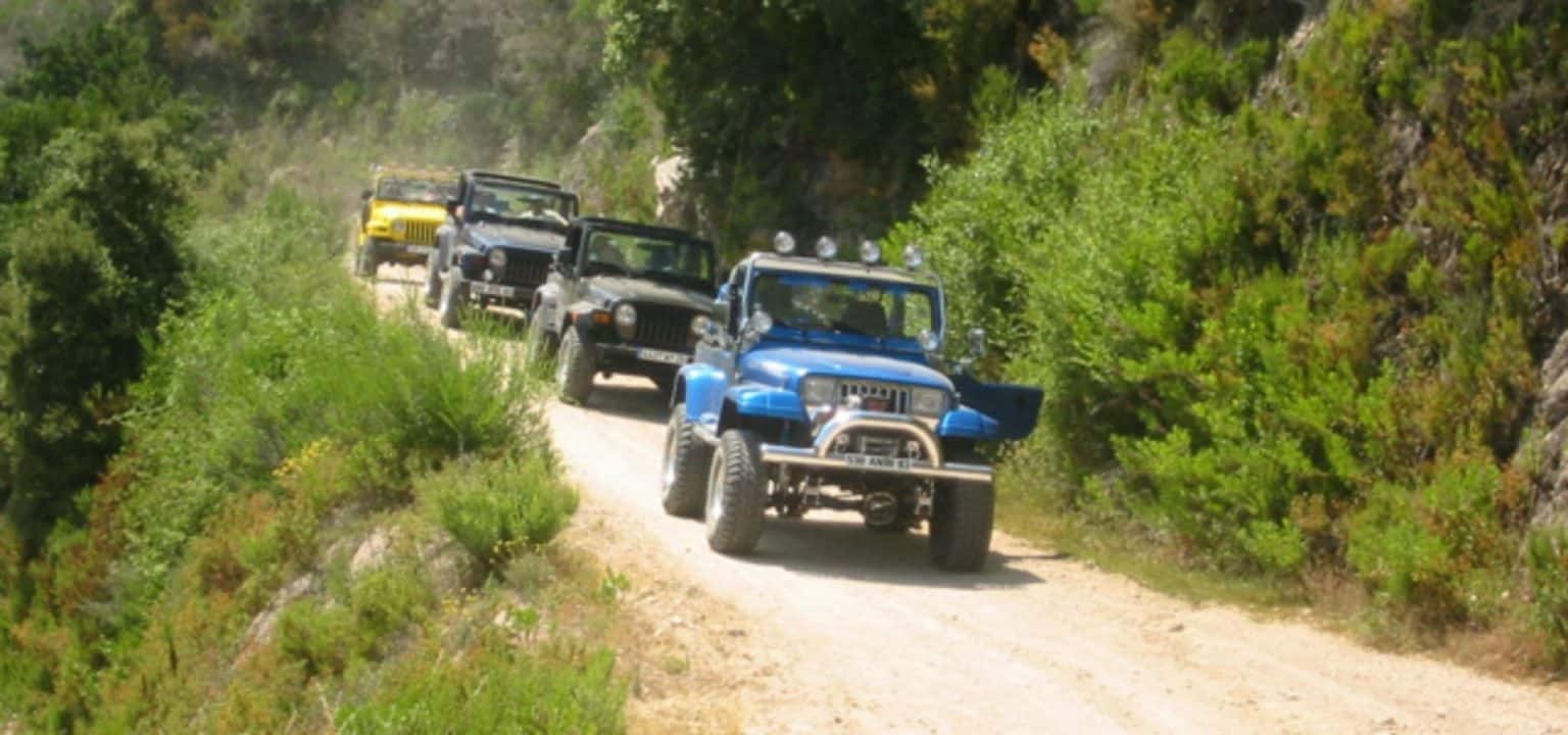 tour de corse en 4x4